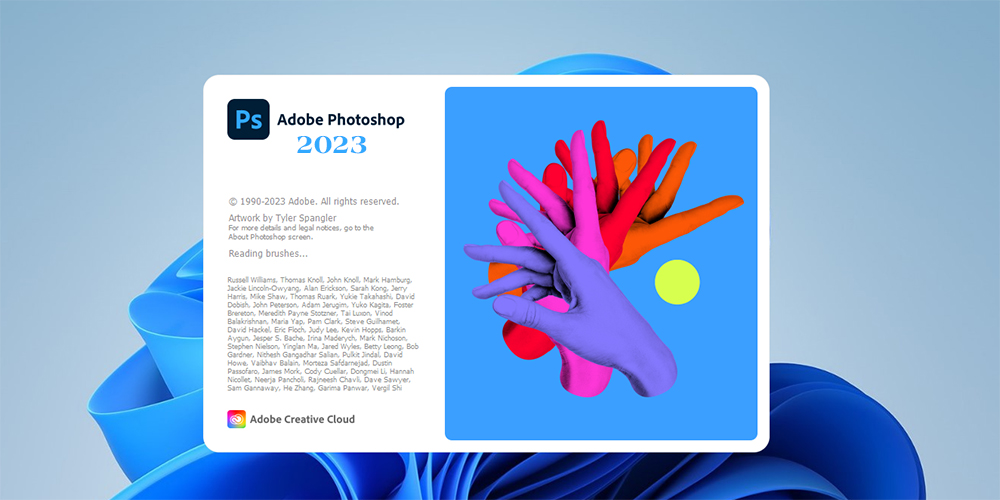 cài đặt photoshop 2023