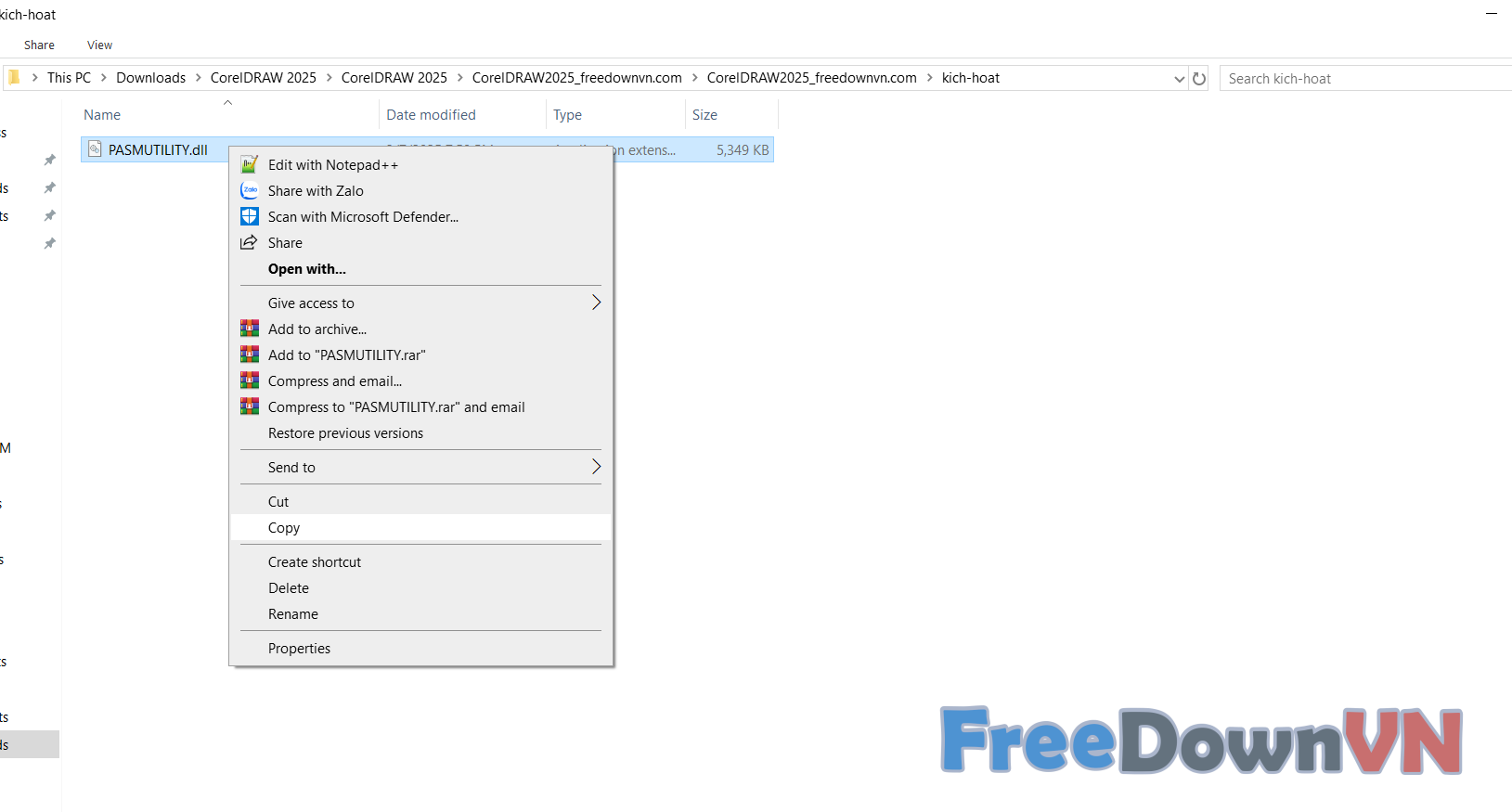 cài đặt CorelDRAW 2025