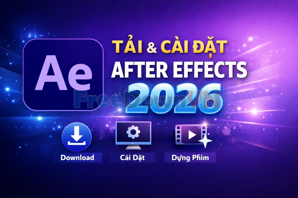 tải after effects 2026